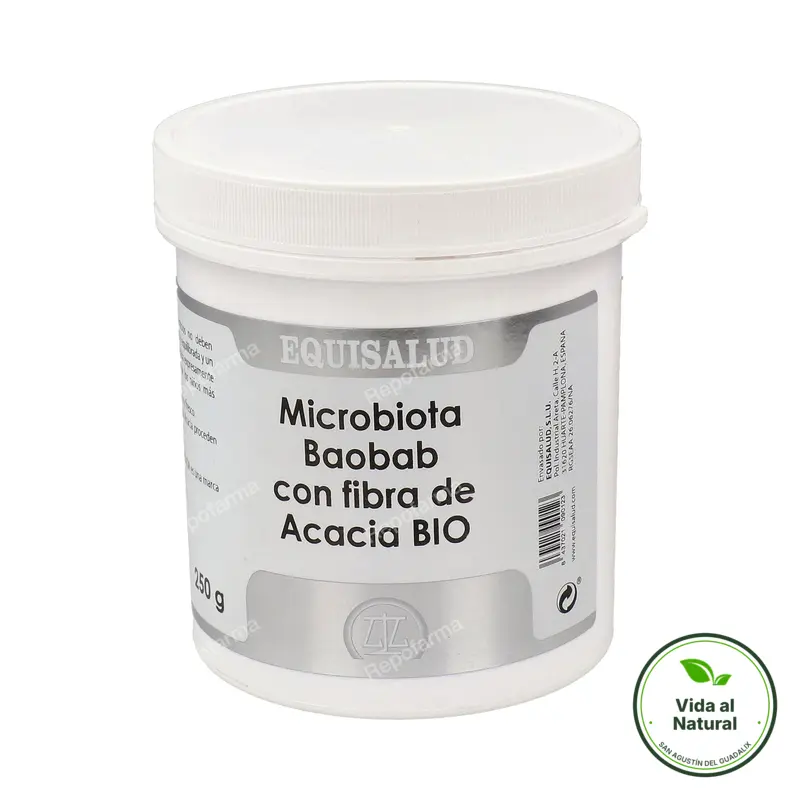 Microbiotica baobab con fibra de acacia 250 g, Equisalud
