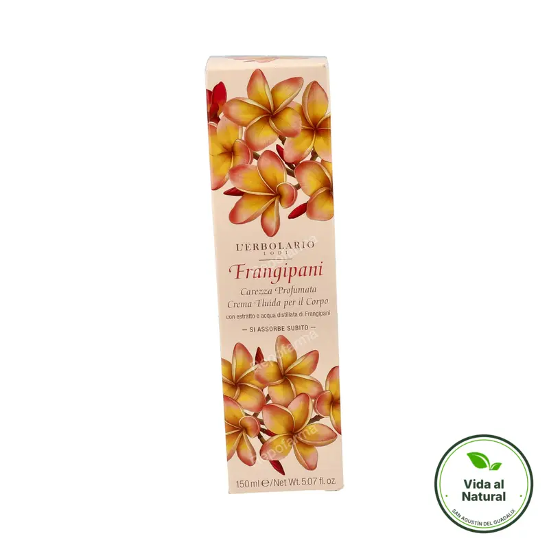 Frangipani caricia perfumada crema corporal 150 ml, L'Erbolario