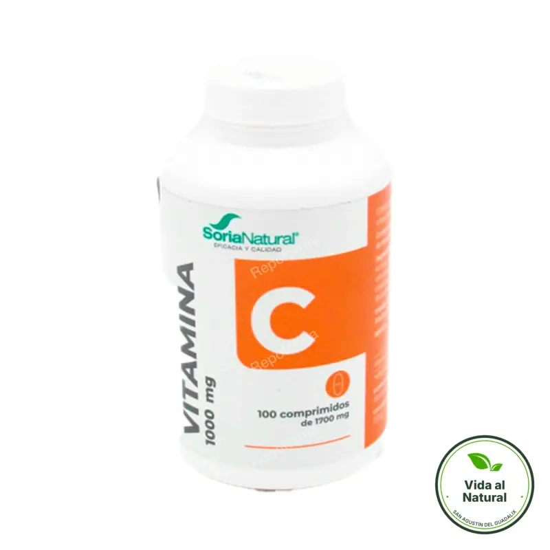 Vitamina c 1000 mg liberacion sost soria 100 comprimidos, Soria Natural