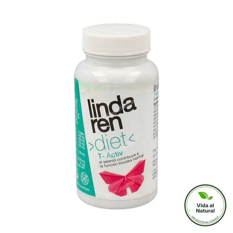 Lindaren diet T- activ 90 cápsulas, Plantis