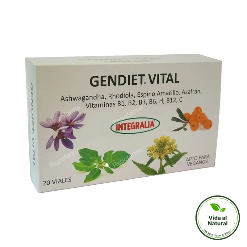 Gendiet vital 20 viales, Integralia