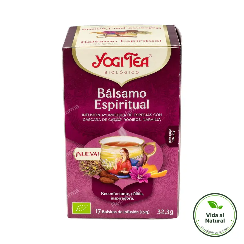 Yogi bálsamo espiritual 17f BIO, Yogi Tea