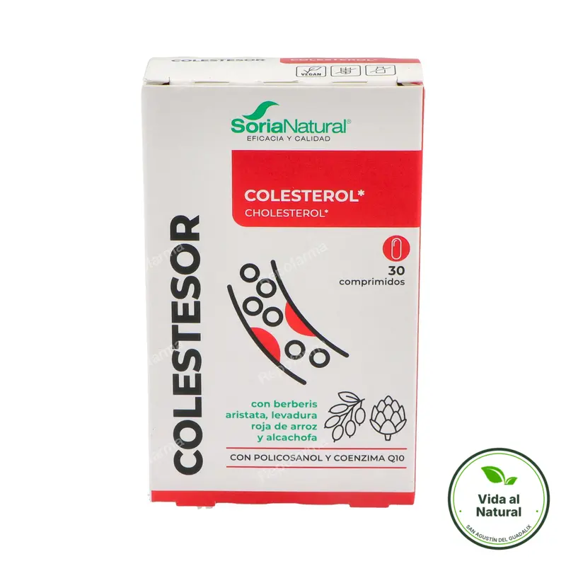 Colestesor 30 comprimidos, Soria Natural