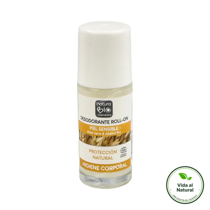 Desodorante roll-on piel sensible 50 ml, Naturabio