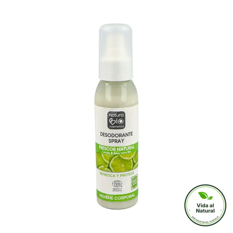 Desodorante spray frescor natural 100 ml, Naturabio