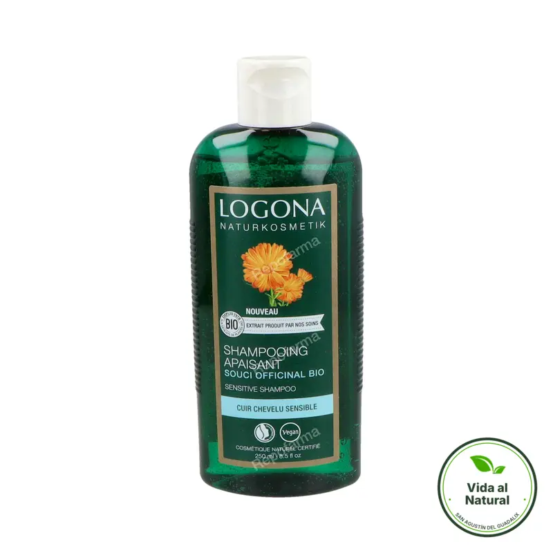 Champú sensitive caléndula BIO 250 ml, Logona