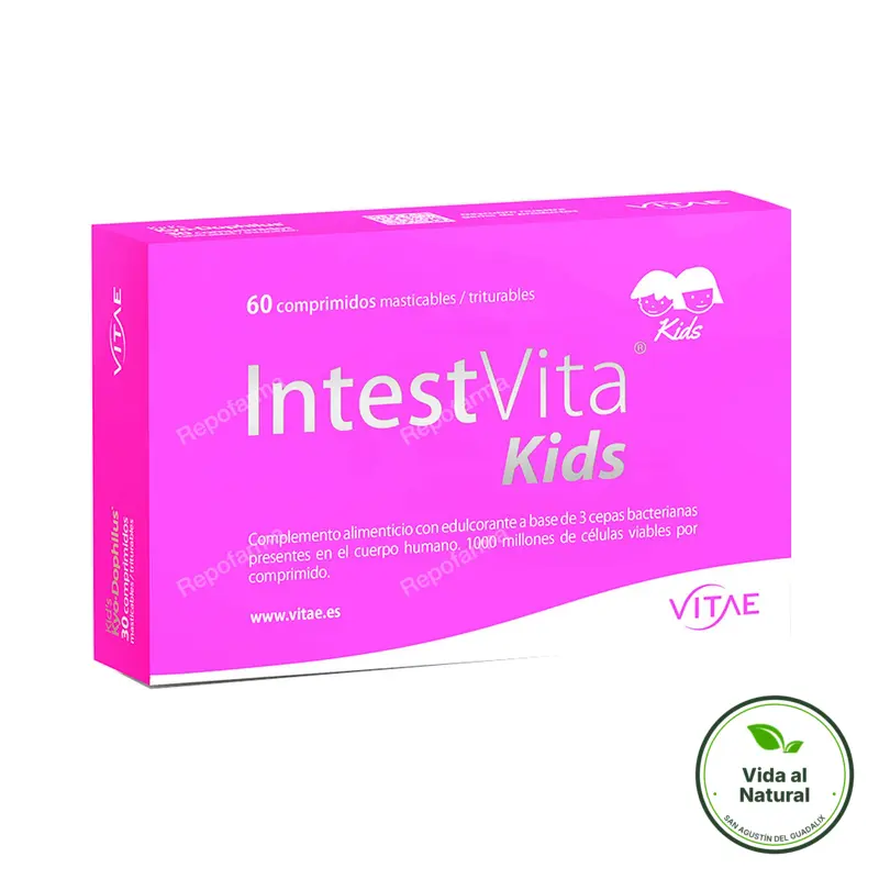 Intestvita kids 60 comprimidos, Vitae