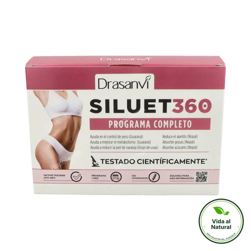 Siluet 360 programa completo 120 comprimidos, Drasanvi