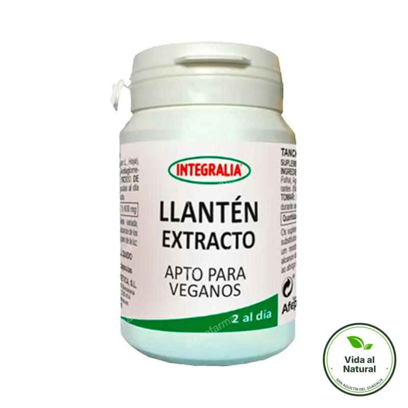 Llanten extracto 60 cápsulas, Integralia