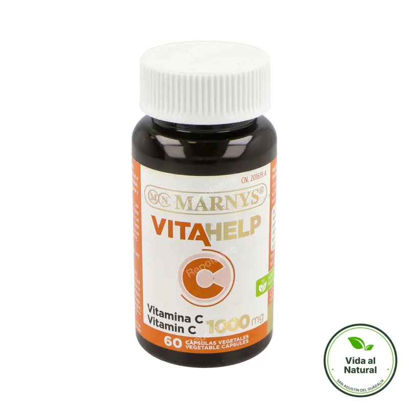 Vitahelp vitamina C 1000 mg 60 cápsulas, Marnys