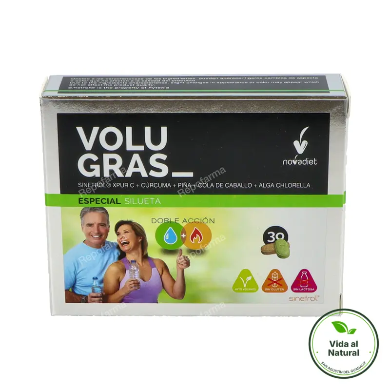 Volugras 30 comprimidos, Novadiet