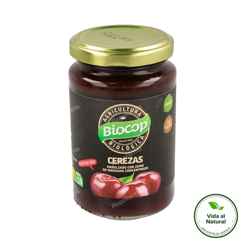 Compota de cereza BIO 265 g, Biocop