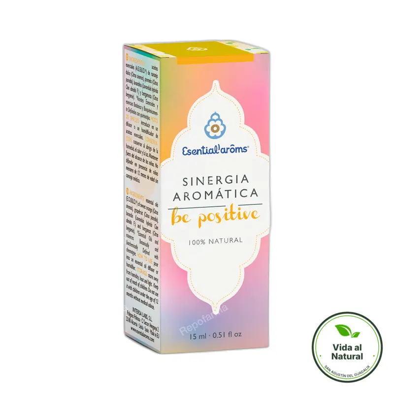 Sinergia aromatica be positive 15 ml, Esential Aroms