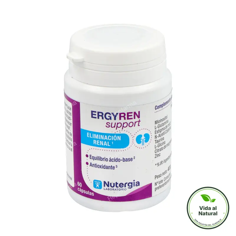 Ergyren support 60 cápsulas, Nutergia