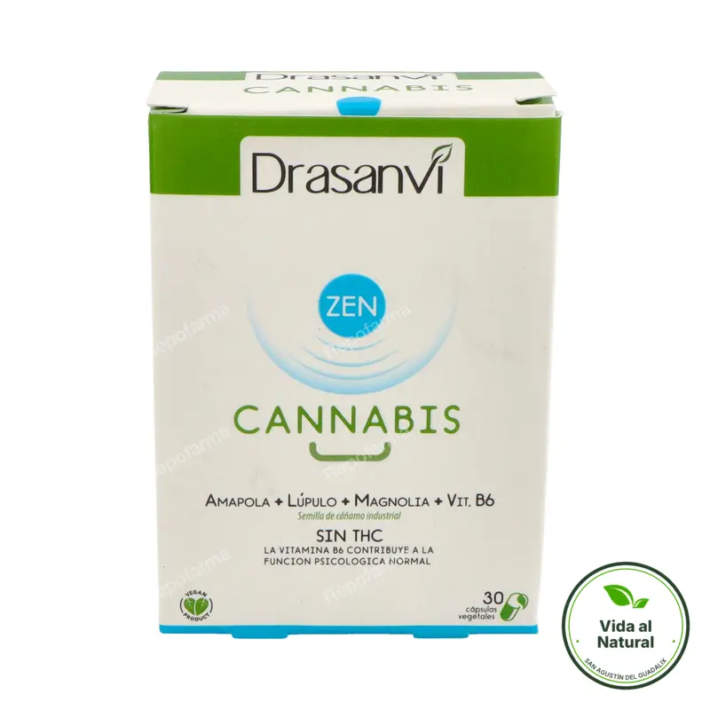 Cannabis zen azul 30 cápsulas, Drasanvi