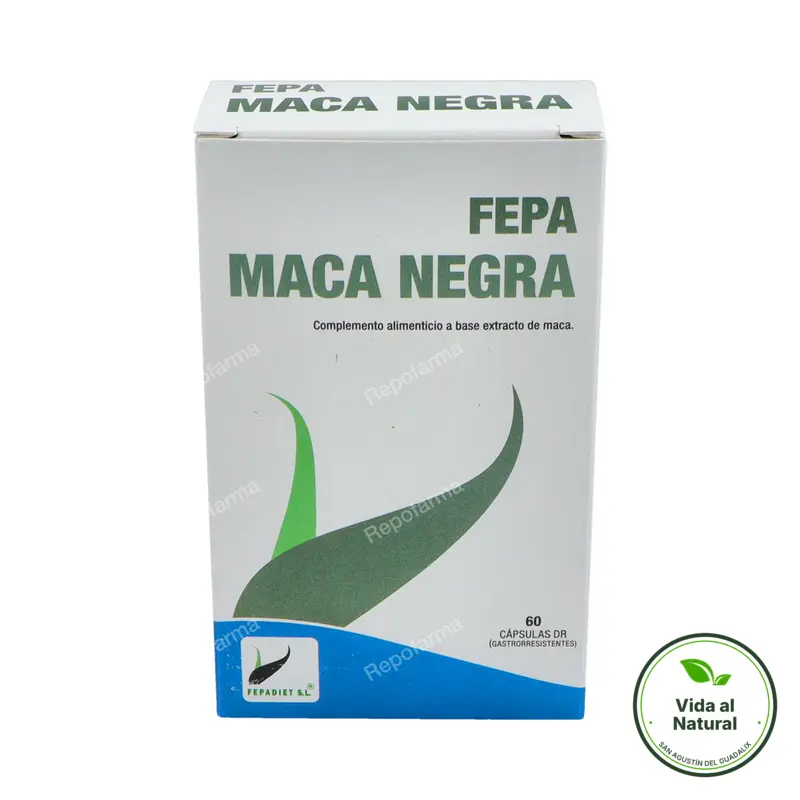 Fepa-maca negra 60 cápsulas, Fepadiet