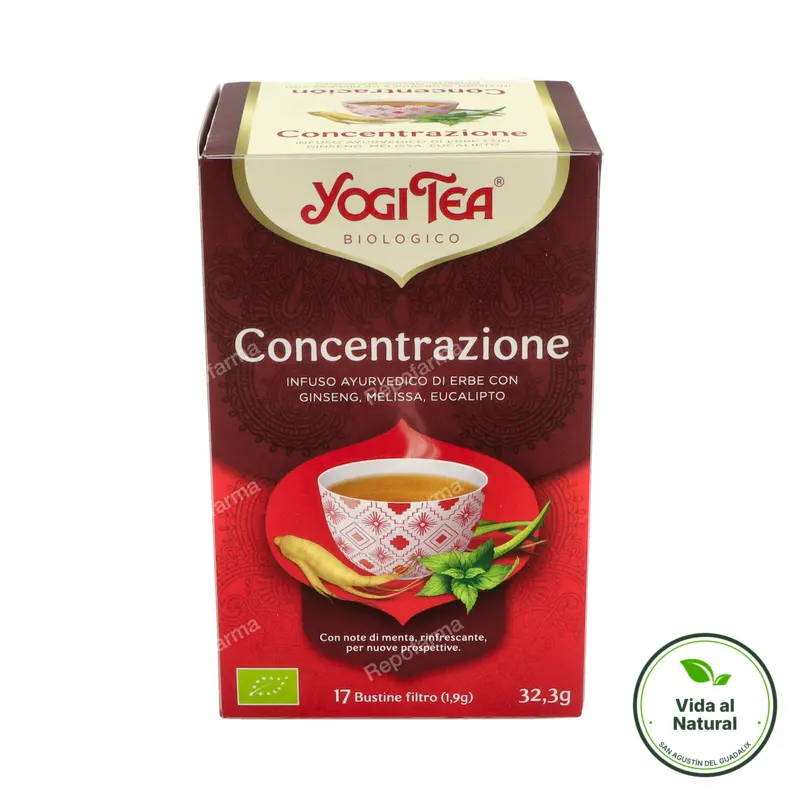 Concentracion 17 infusiones, Yogi Tea