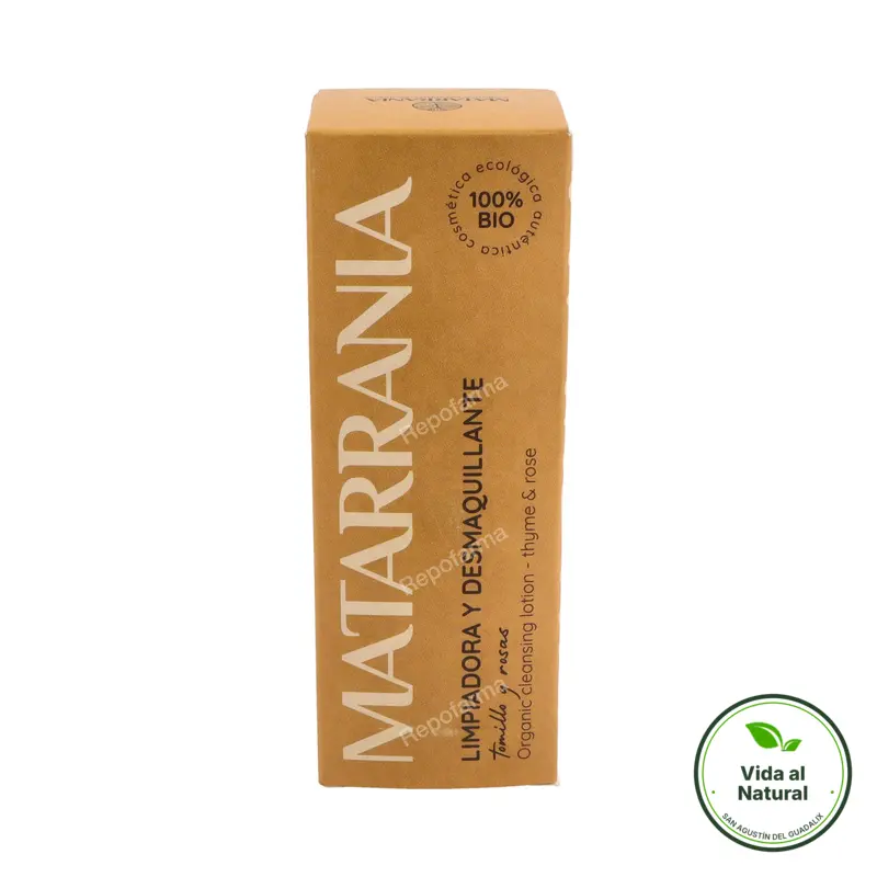 Loción limpiadora y desmaquillante BIO 100 ml, Matarrania