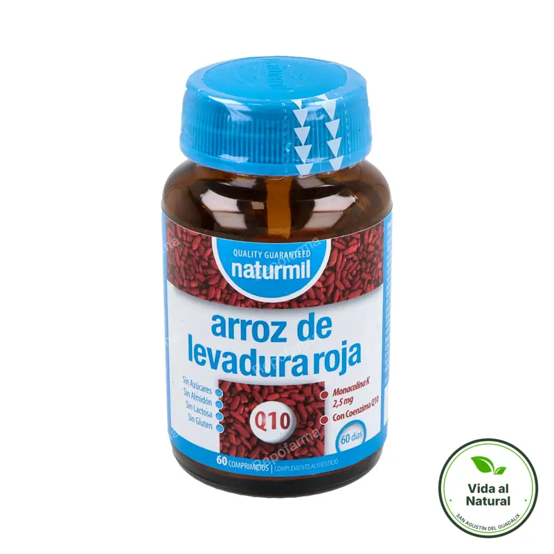 Levadura de arroz rojo 60 comprimidos, Dietmed