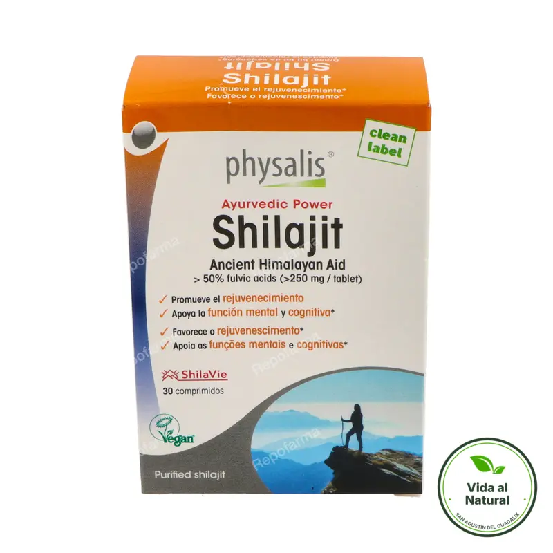 Shilajit 30 comprimidos, Physalis