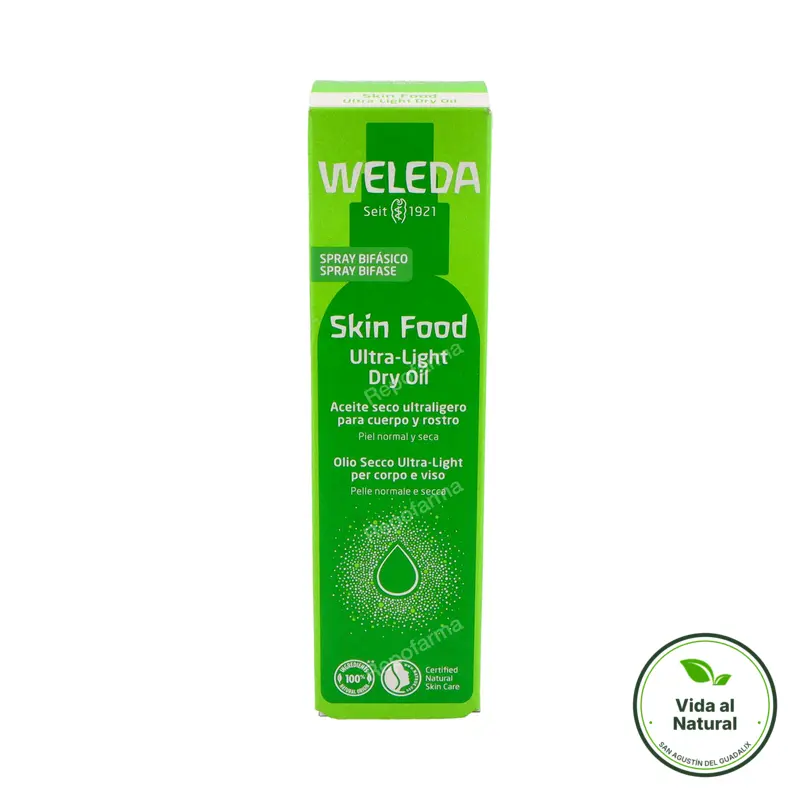 Skin food aceite ultraligero 100 ml, Weleda