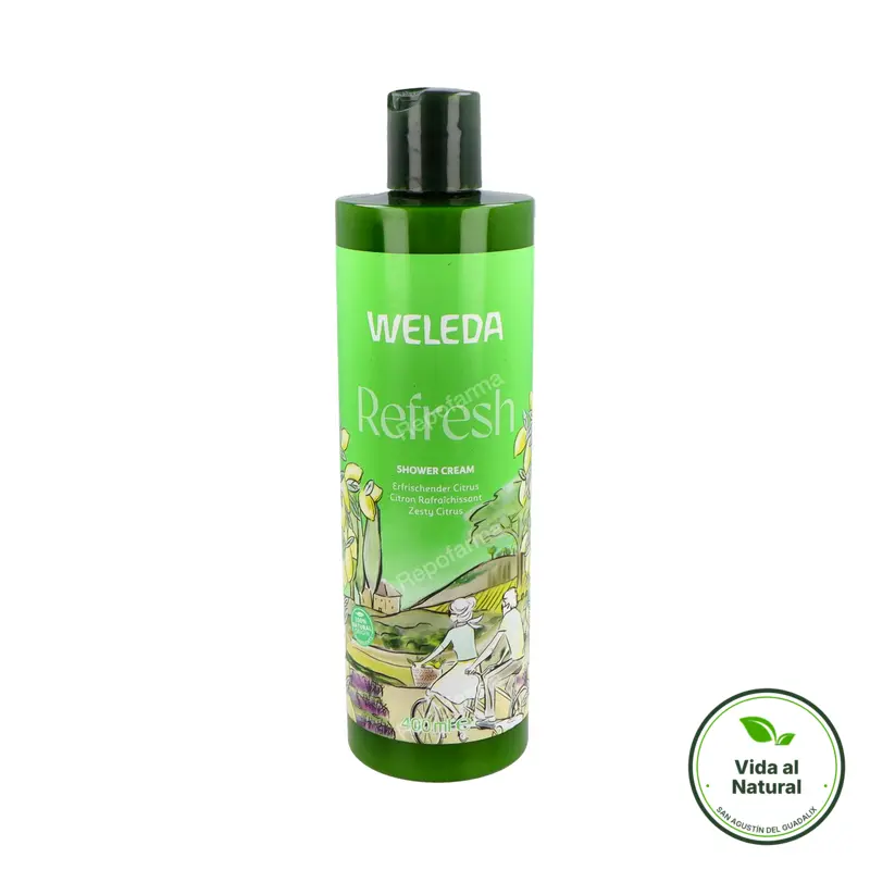 Gel ducha cremoso citrus 400 ml, Weleda