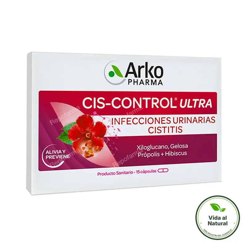 Cis-control ultra 15 cápsulas, Arkopharma