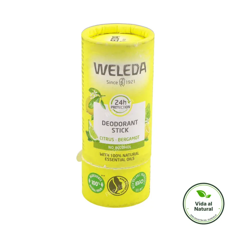 Desodorante stick citrus bergamota 50 g, Weleda
