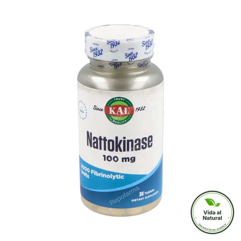 Nattokinase 100 mg 30 comprimidos, Solaray