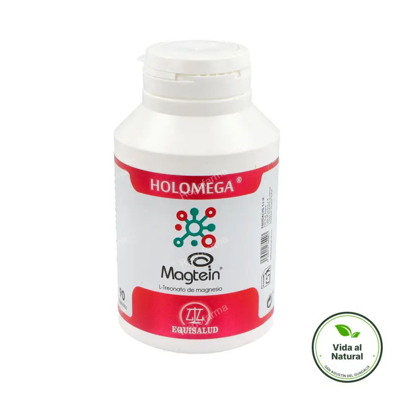 Holomega magtein l-treonato de magnesio 90 cápsulas, Equisalud
