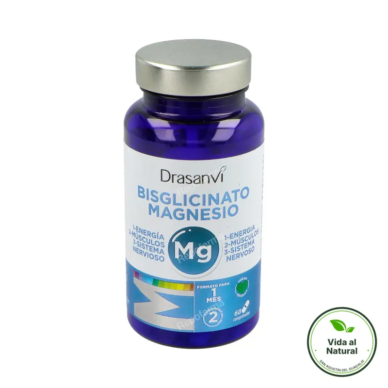 Mineral bisglicinato magnesio 60 comprimidos, Drasanvi