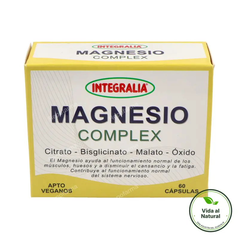 Magnesio complex 60 cápsulas, Integralia
