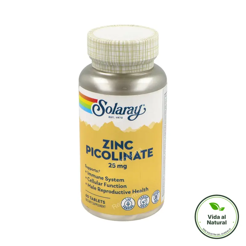 Zinc picolinate 60 tabl, Solaray