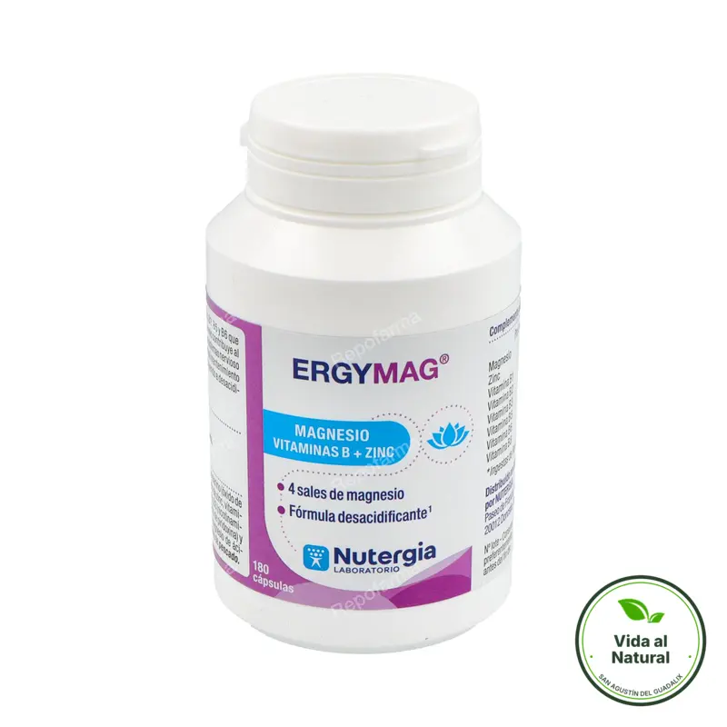 Ergymag 180 cápsulas, Nutergia