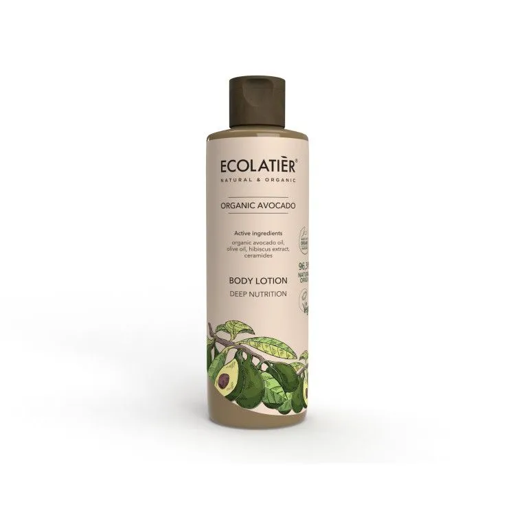 Loción Corporal Nutrición Profunda Aguacate BIO, Ecolatier