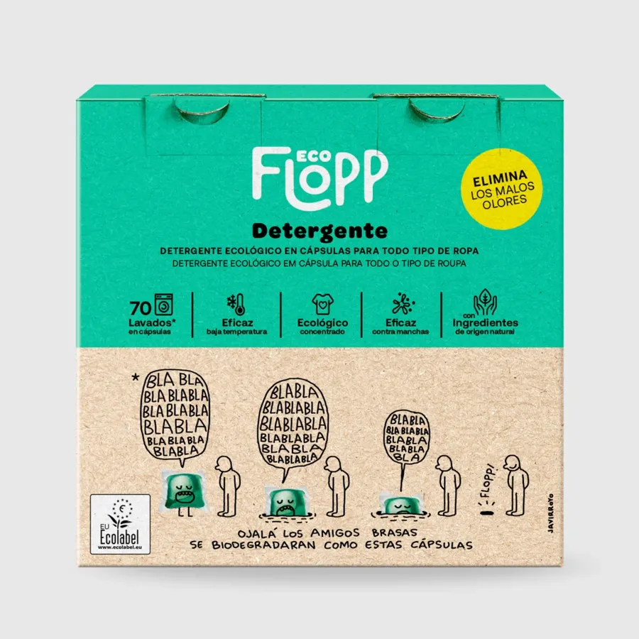 Ropa BIO 70 cápsulas, Flopp