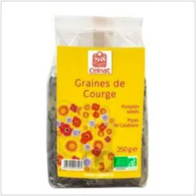 Pipas de calabaza BIO 250 g, Celnat