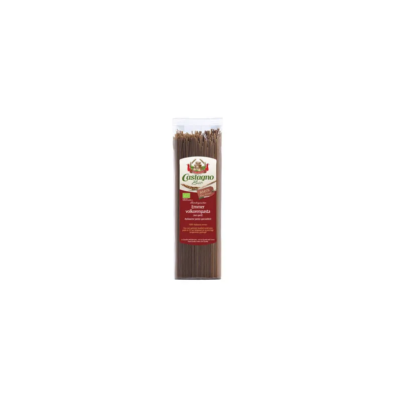 Espagueti de espelta integral BIO 500 g, Castagno
