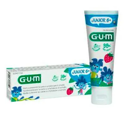 Junior pasta dental infantil fresa 7-12 años 50 ml, Gum