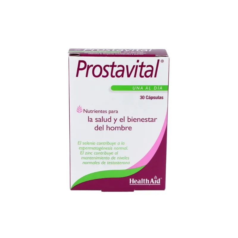 Prostavital 30 cápsulas, Health Aid