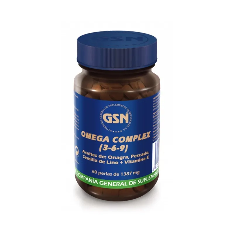 Omega 369 100 mg 60 perlas, Gsn