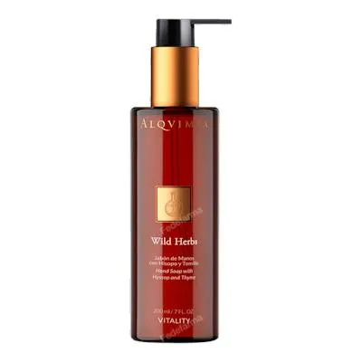 Jabón de manos wild herbs 200 ml, Alqvimia