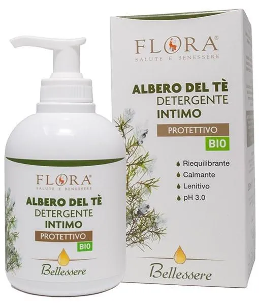 Gel íntimo árbol té, Flora