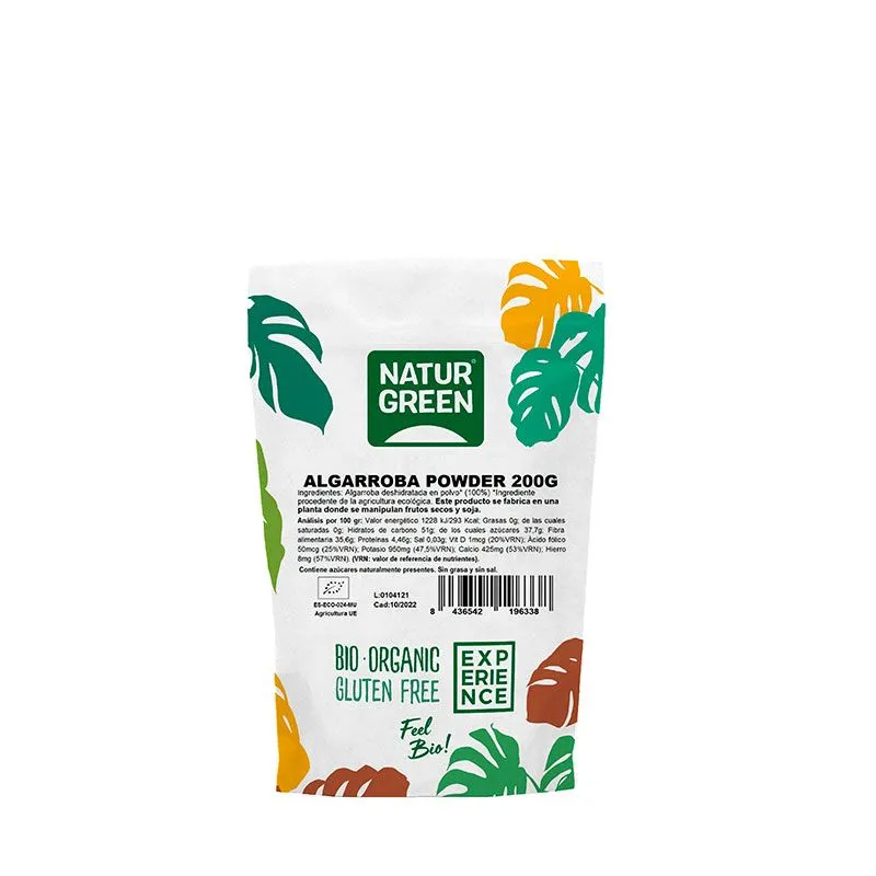 Algarroba polvo naturgreen BIO 200 g, Natur Green