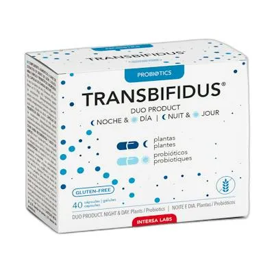 Transbifidus duo product noche y día 40 cápsulas, Intersa