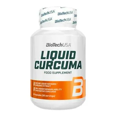 Liquid cúrcuma 30 cápsulas, Biotechusa