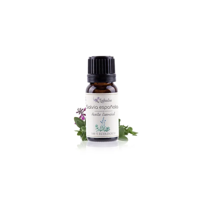 Aceite esencial de salvia española BIO 12 ml, Labiatae