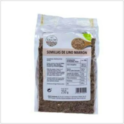 Semillas de lino marron 250 g, Int Salim