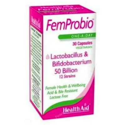 Femprobio 50.000millones 30 cápsulas vegetales, Health Aid