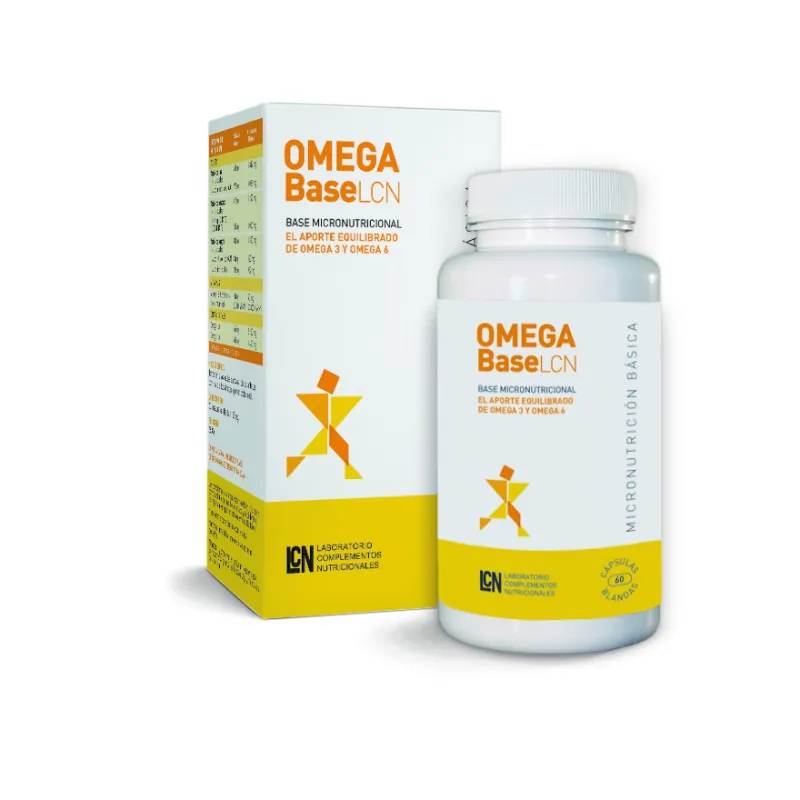 Omega base 60 cápsulas, Lcn